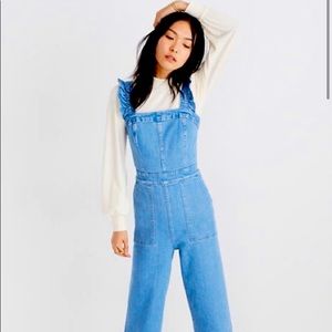 Madewell denim jumpsuit